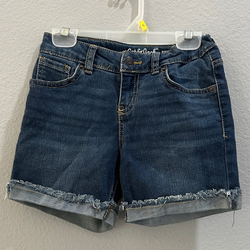Cat & Jack Dark Blue Denim Shorts